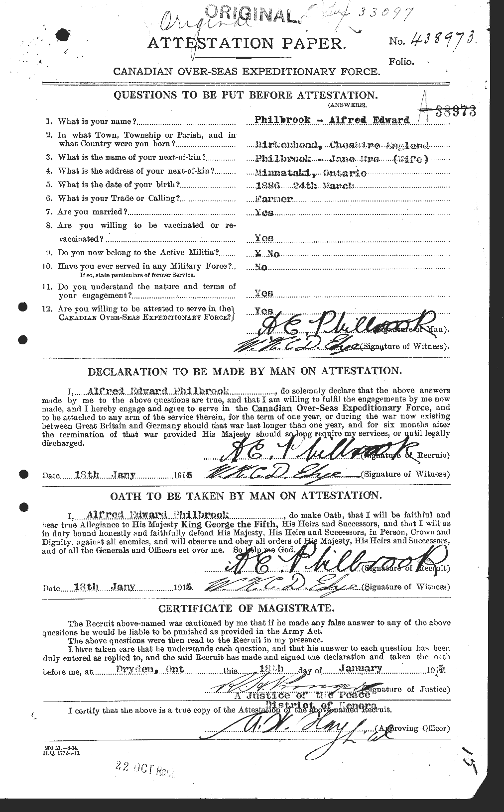 Personnel Records of the First World War - CEF 577069a