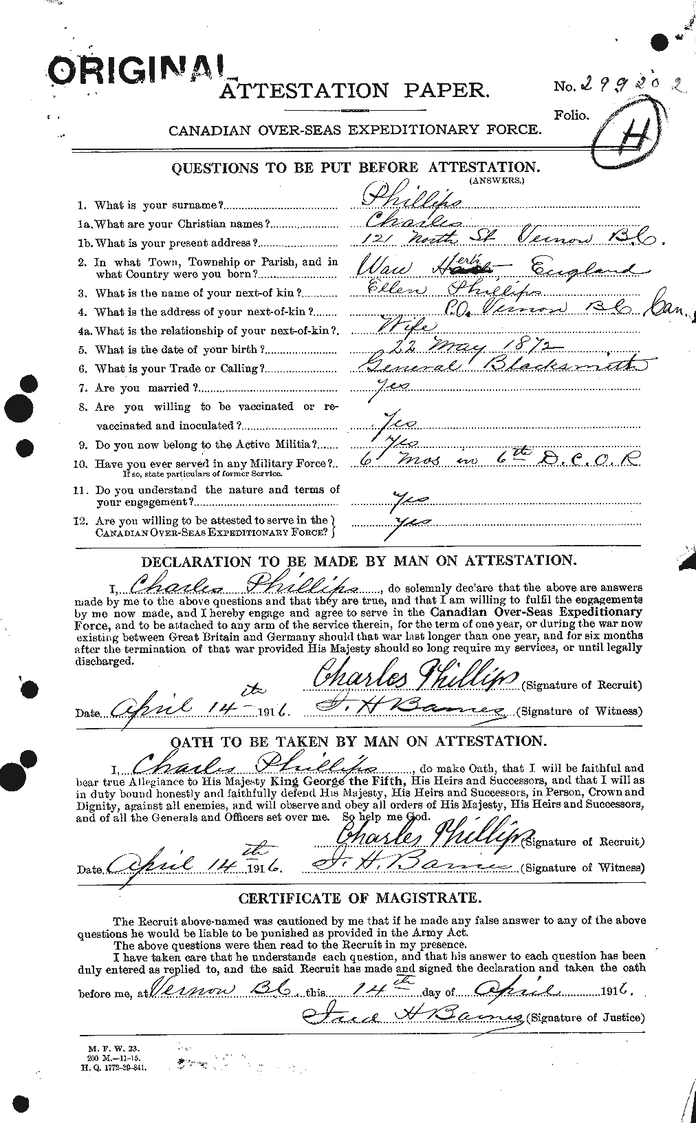 Personnel Records of the First World War - CEF 577326a