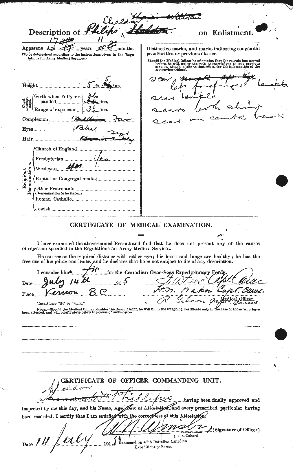 Personnel Records of the First World War - CEF 577856b
