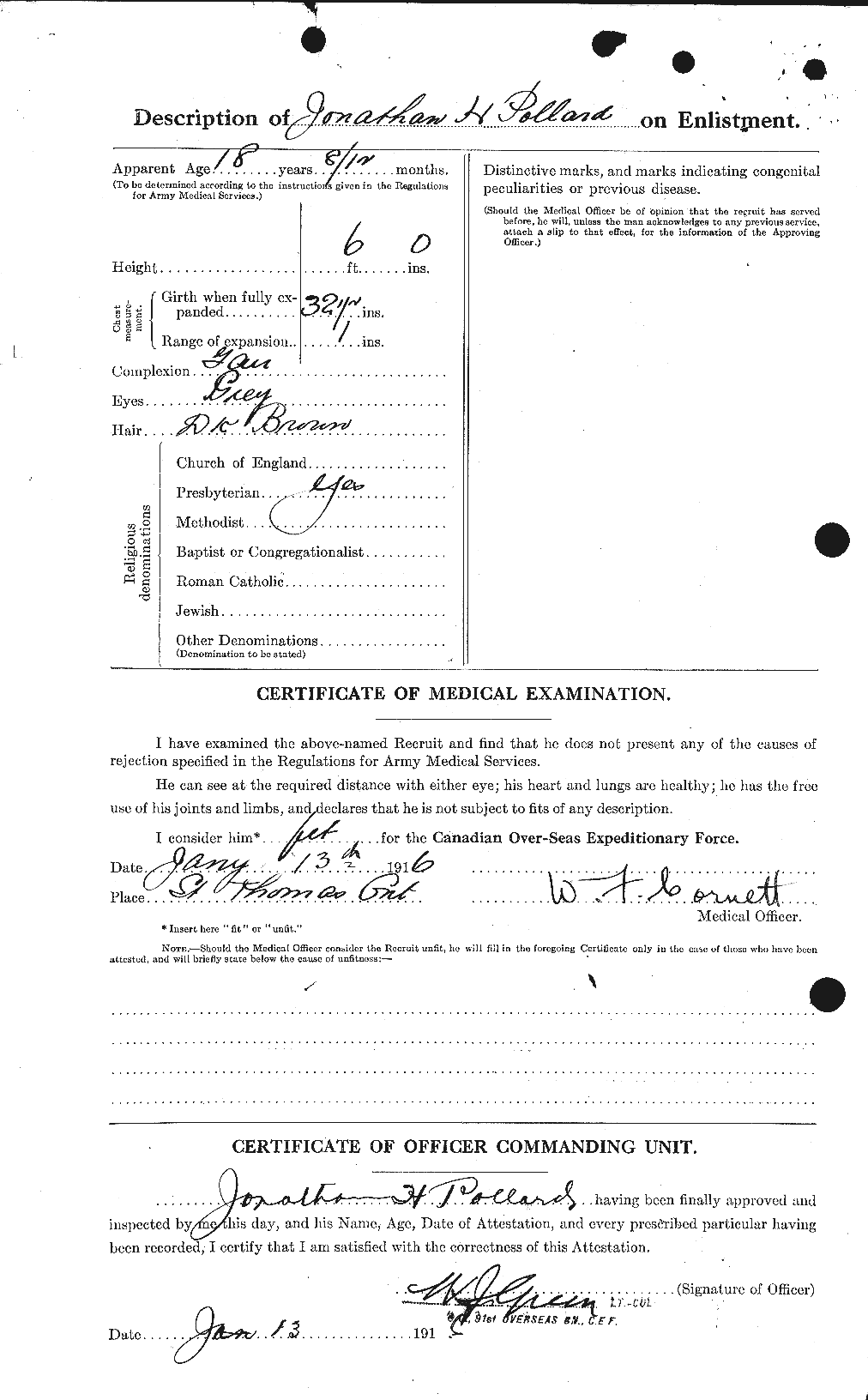 Personnel Records of the First World War - CEF 578888b