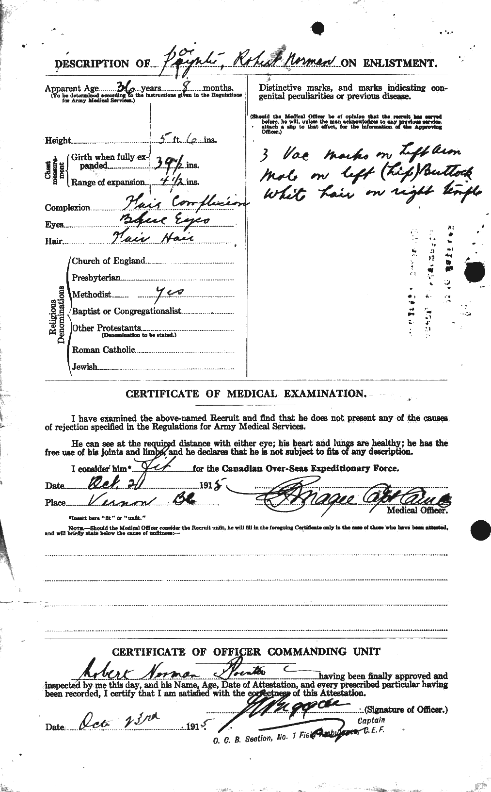 Personnel Records of the First World War - CEF 579291b