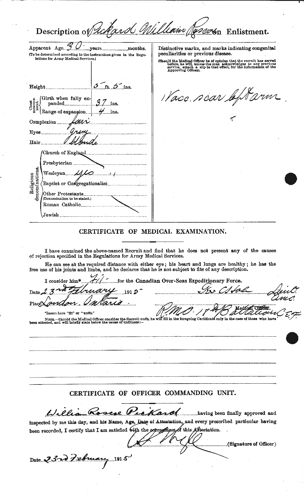 Personnel Records of the First World War - CEF 579479b