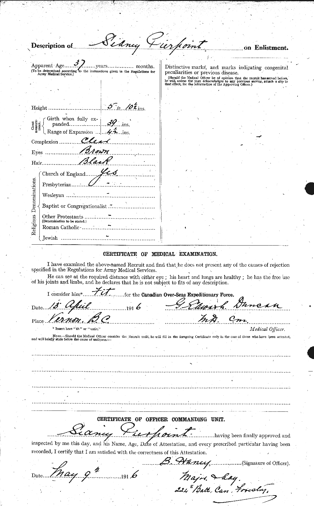 Personnel Records of the First World War - CEF 580940b