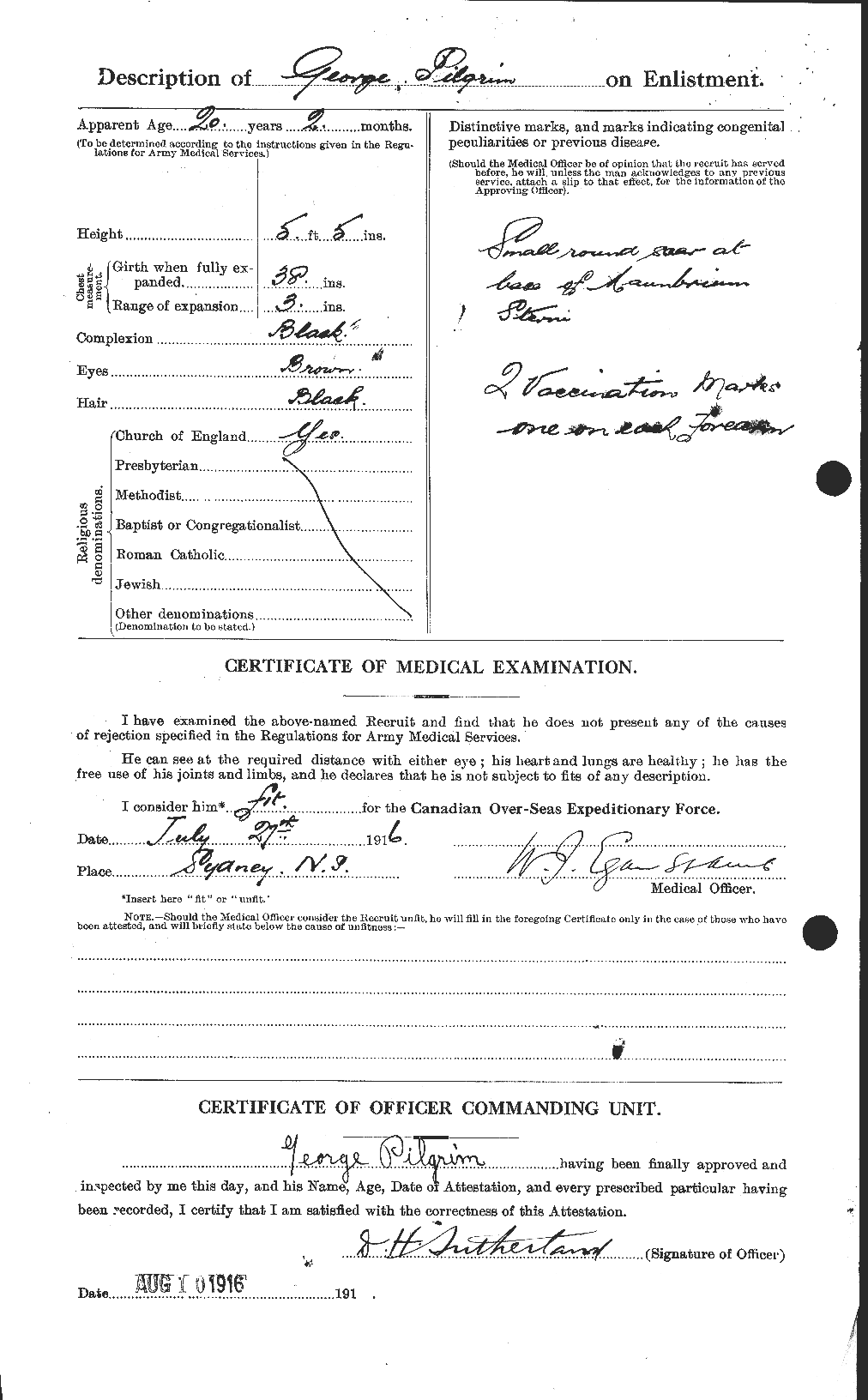 Personnel Records of the First World War - CEF 582293b