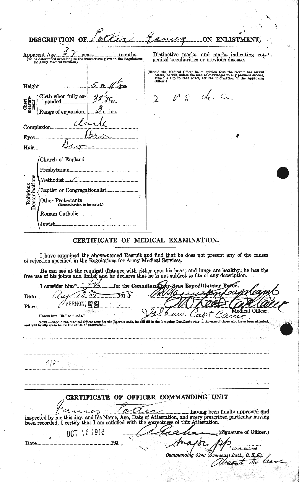 Personnel Records of the First World War - CEF 583177b