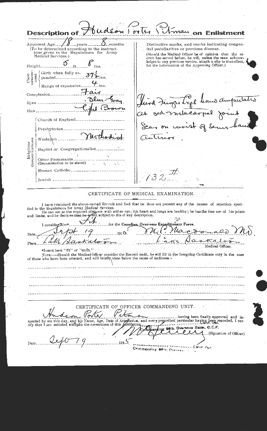 Personnel Records of the First World War - CEF 583484b