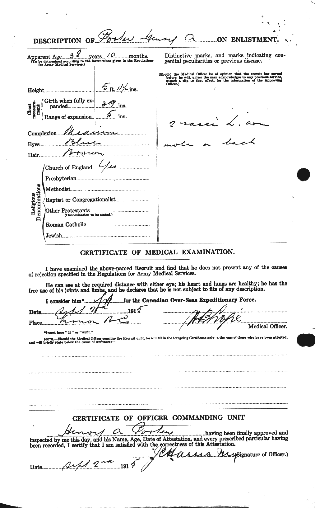 Personnel Records of the First World War - CEF 583634b
