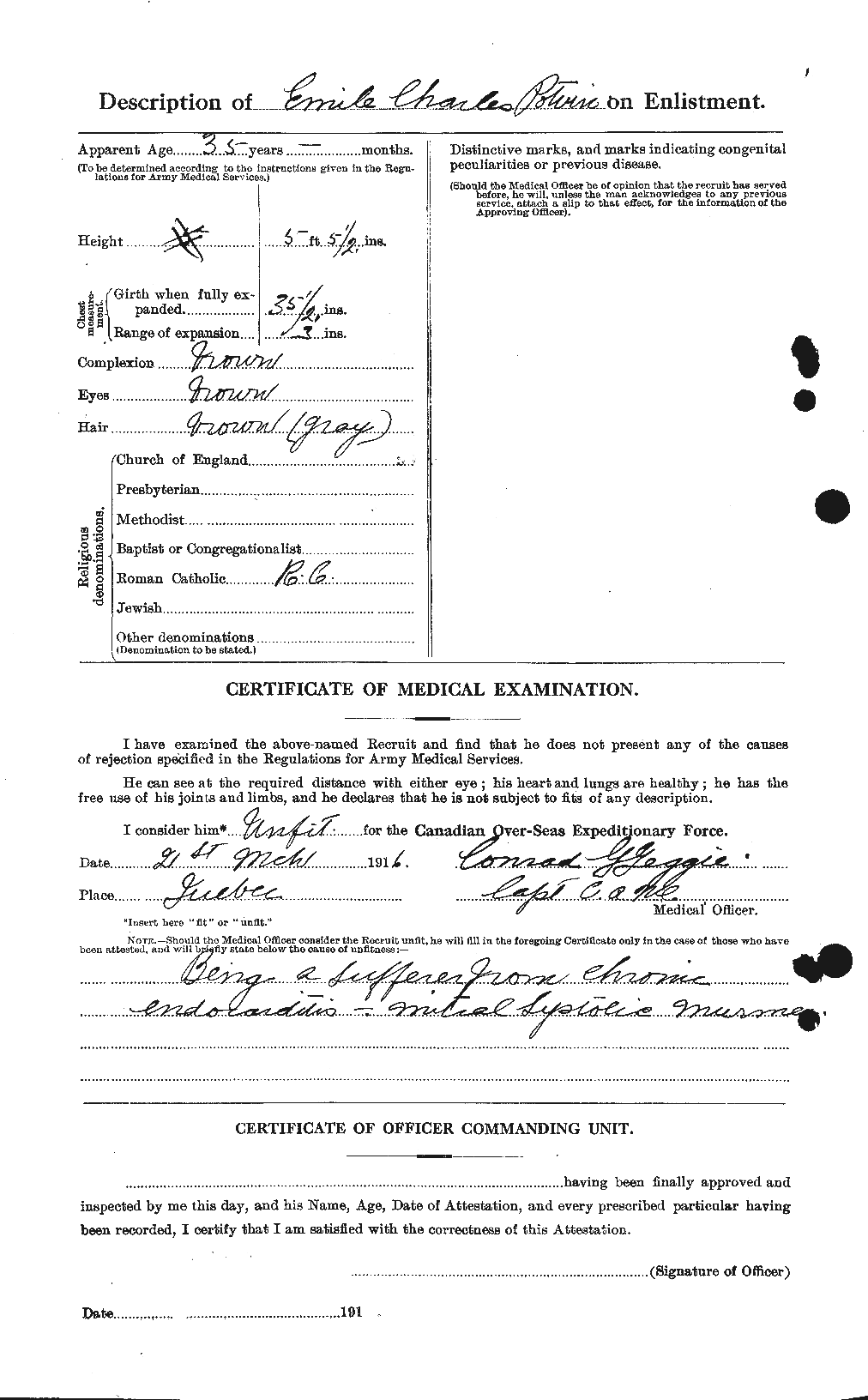 Personnel Records of the First World War - CEF 584625b