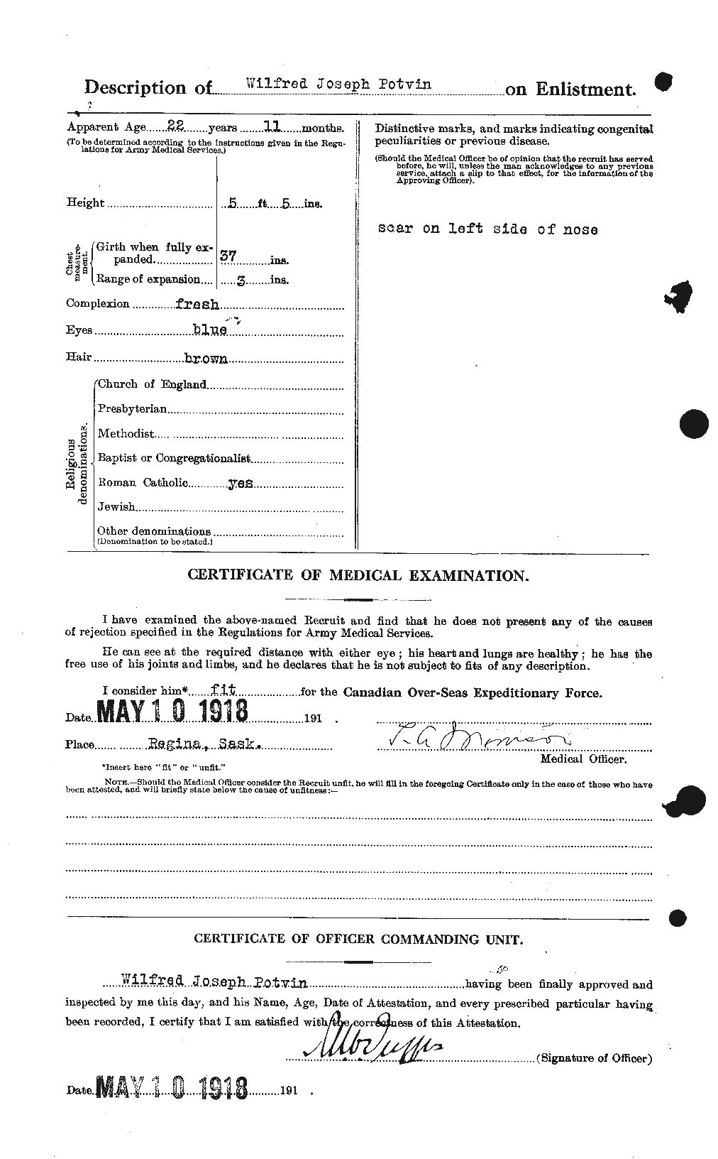 Personnel Records of the First World War - CEF 584675b