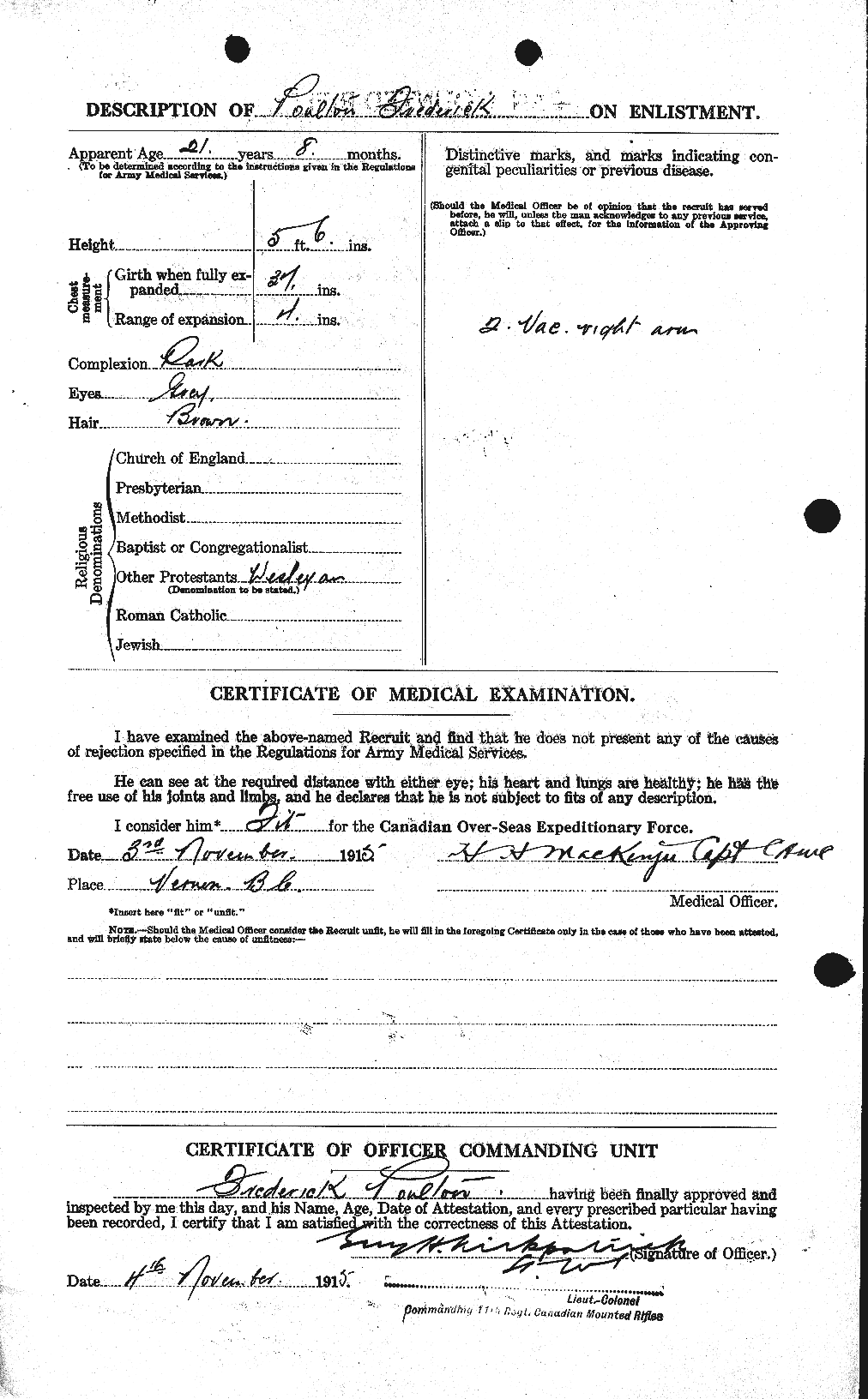 Personnel Records of the First World War - CEF 584923b