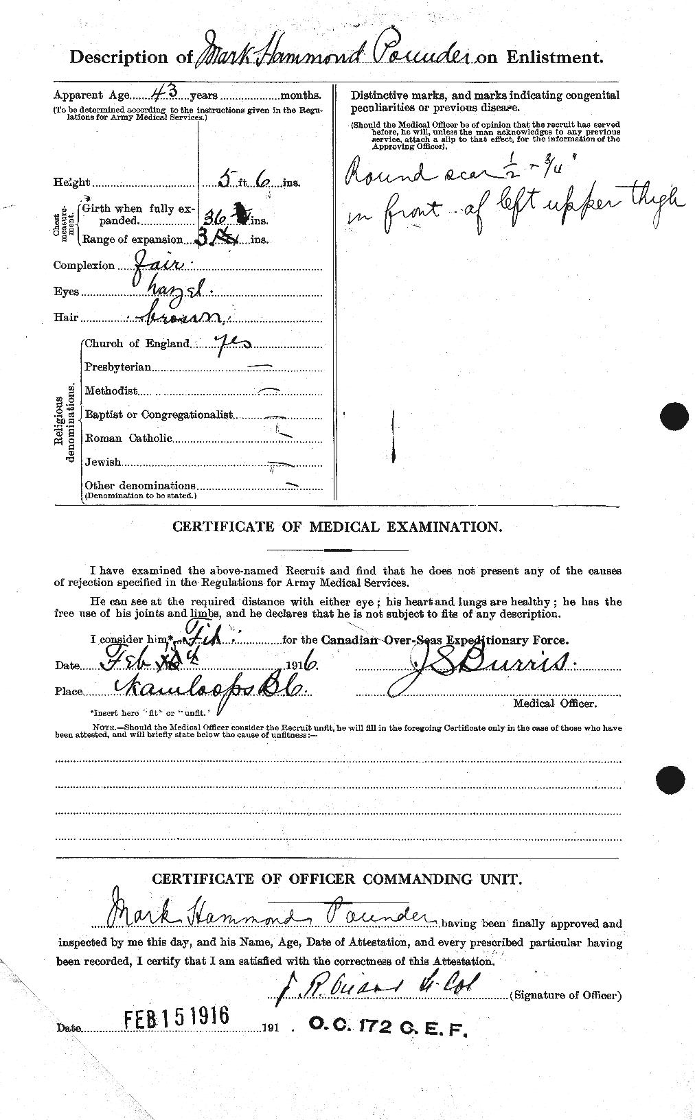 Personnel Records of the First World War - CEF 584988b