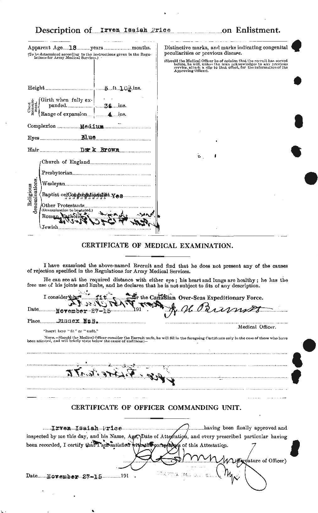Personnel Records of the First World War - CEF 587184b