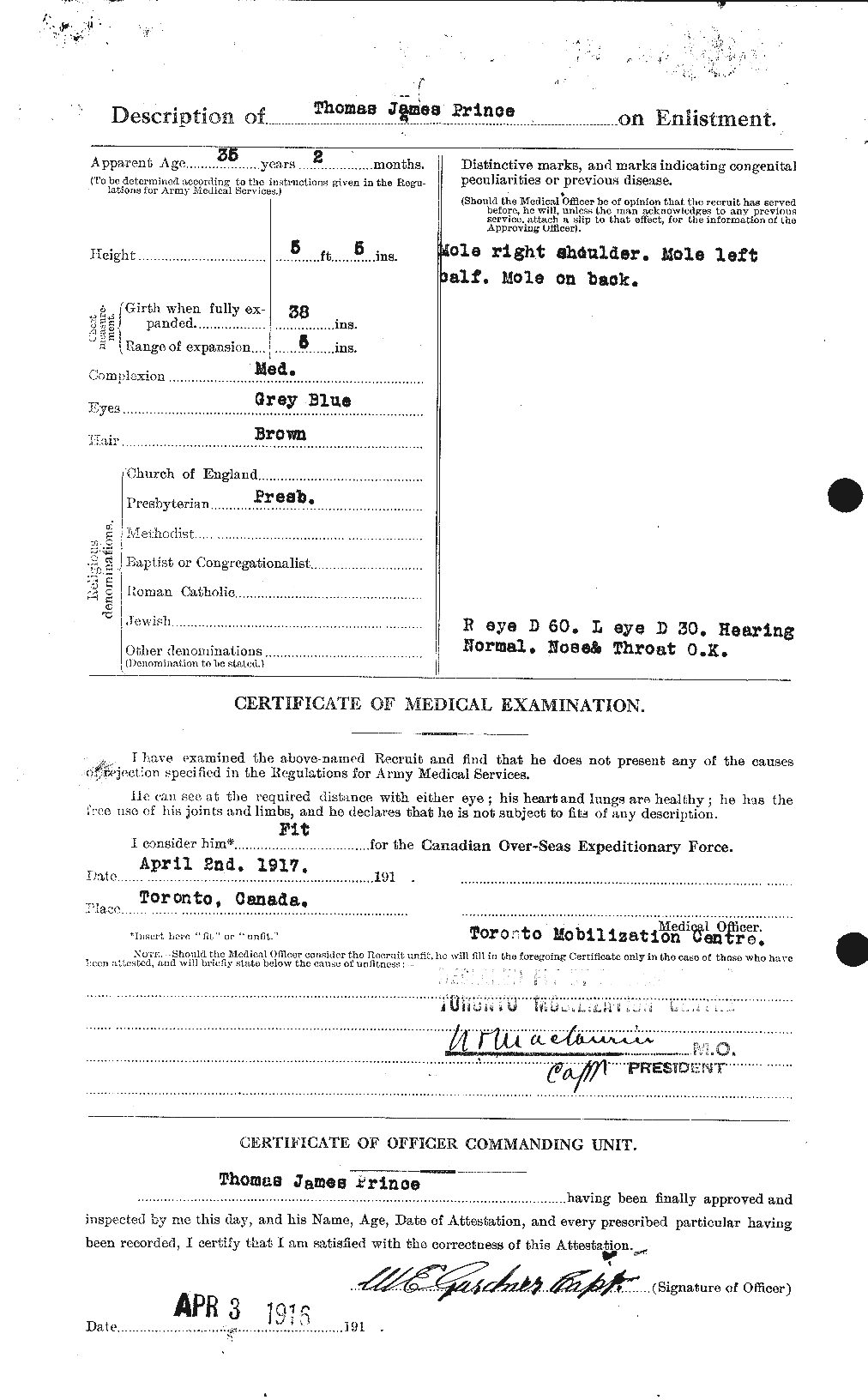 Personnel Records of the First World War - CEF 587822b