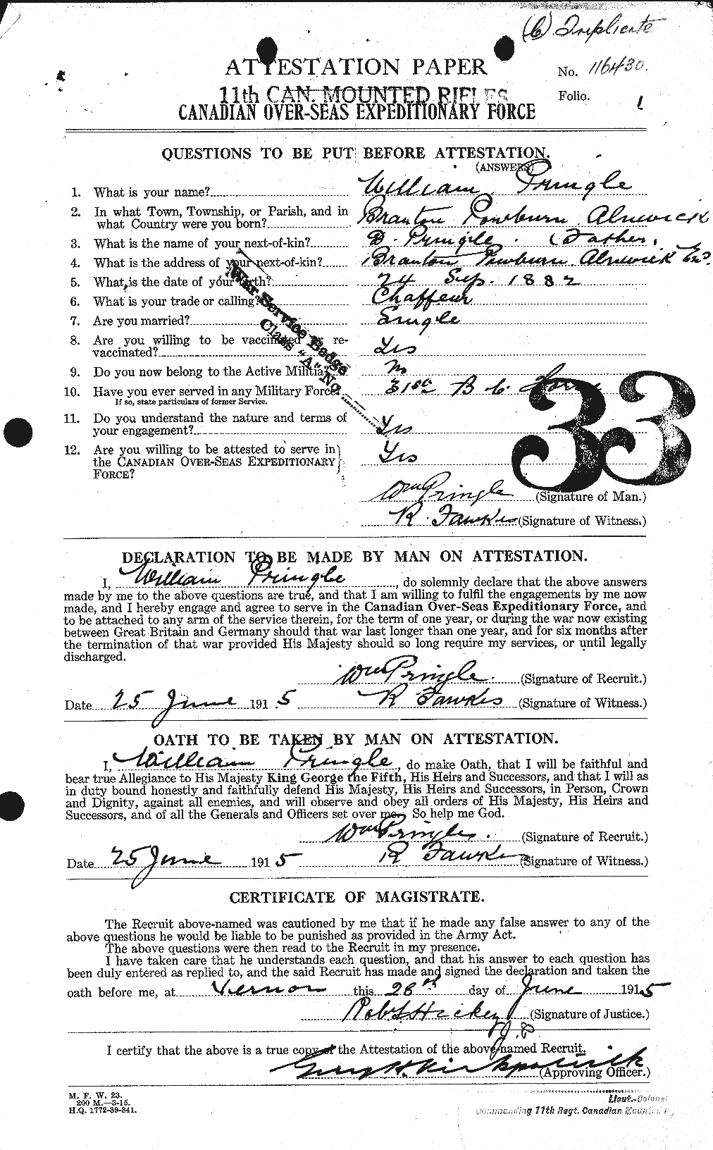 Personnel Records of the First World War - CEF 587979a