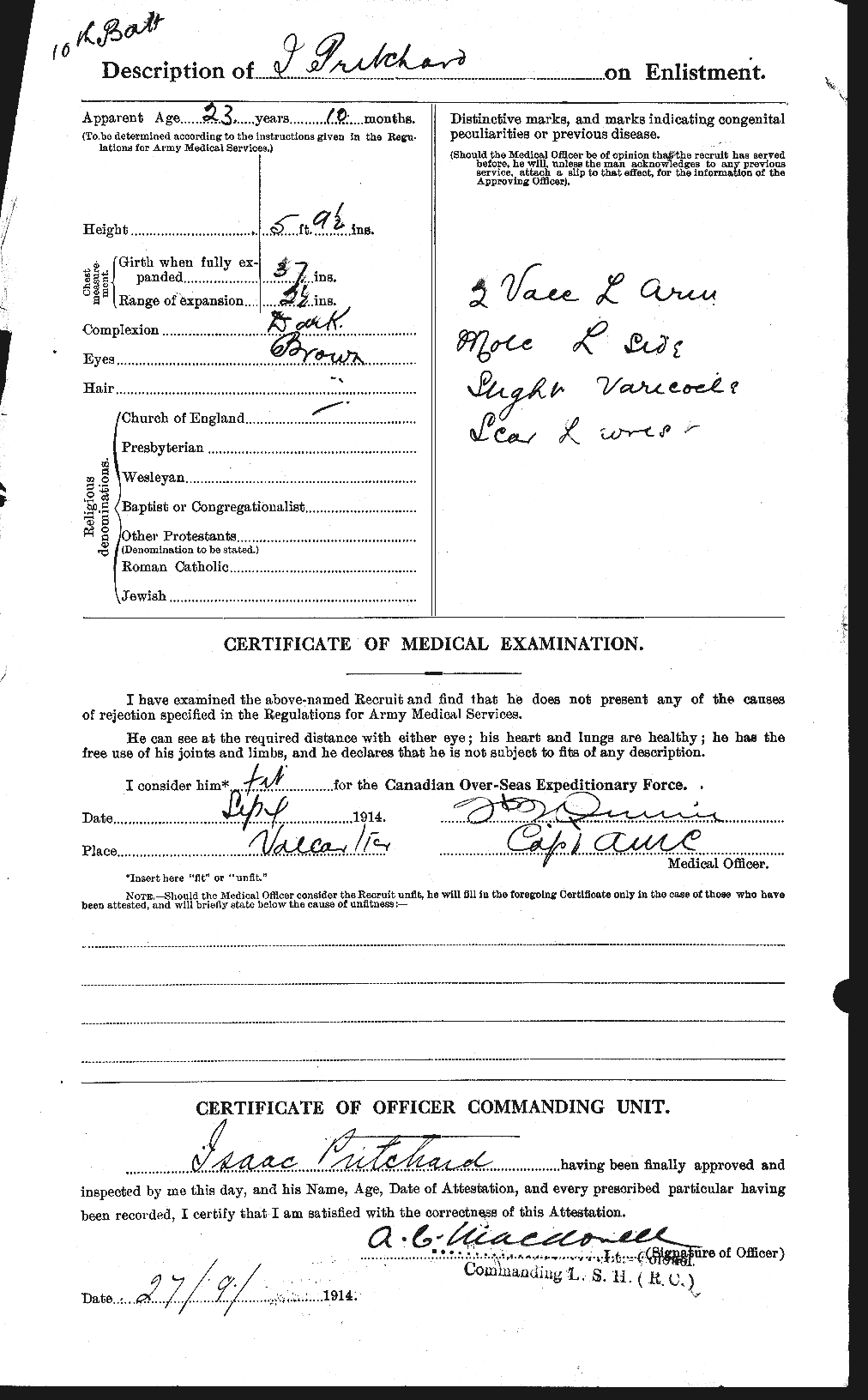 Personnel Records of the First World War - CEF 588556b