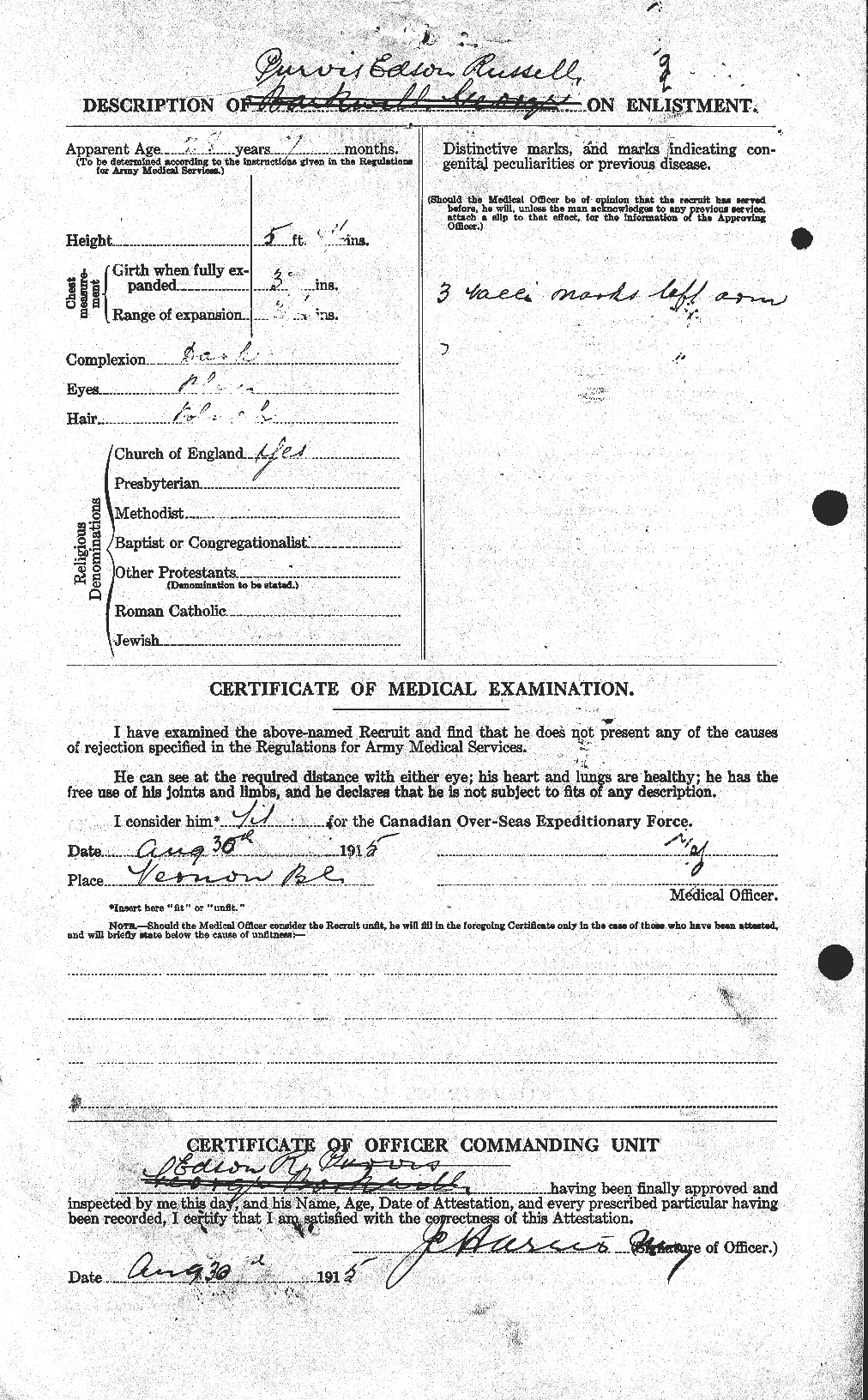 Personnel Records of the First World War - CEF 589972b