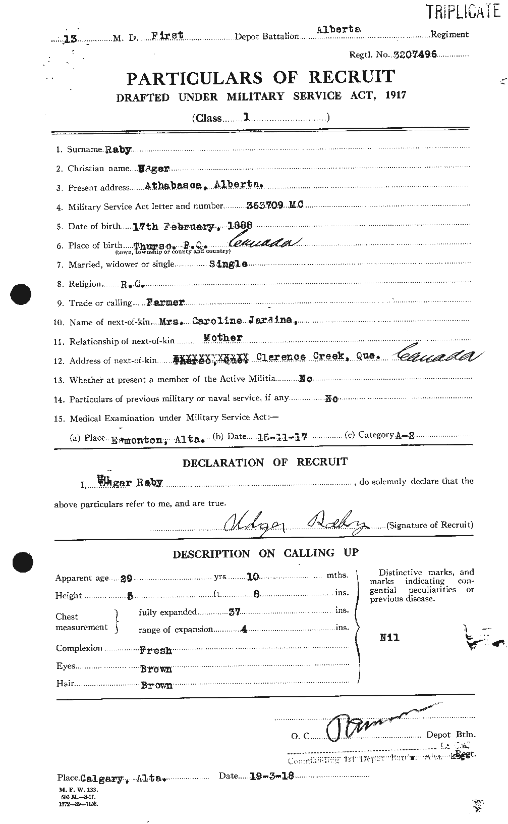 Personnel Records of the First World War - CEF 590767a