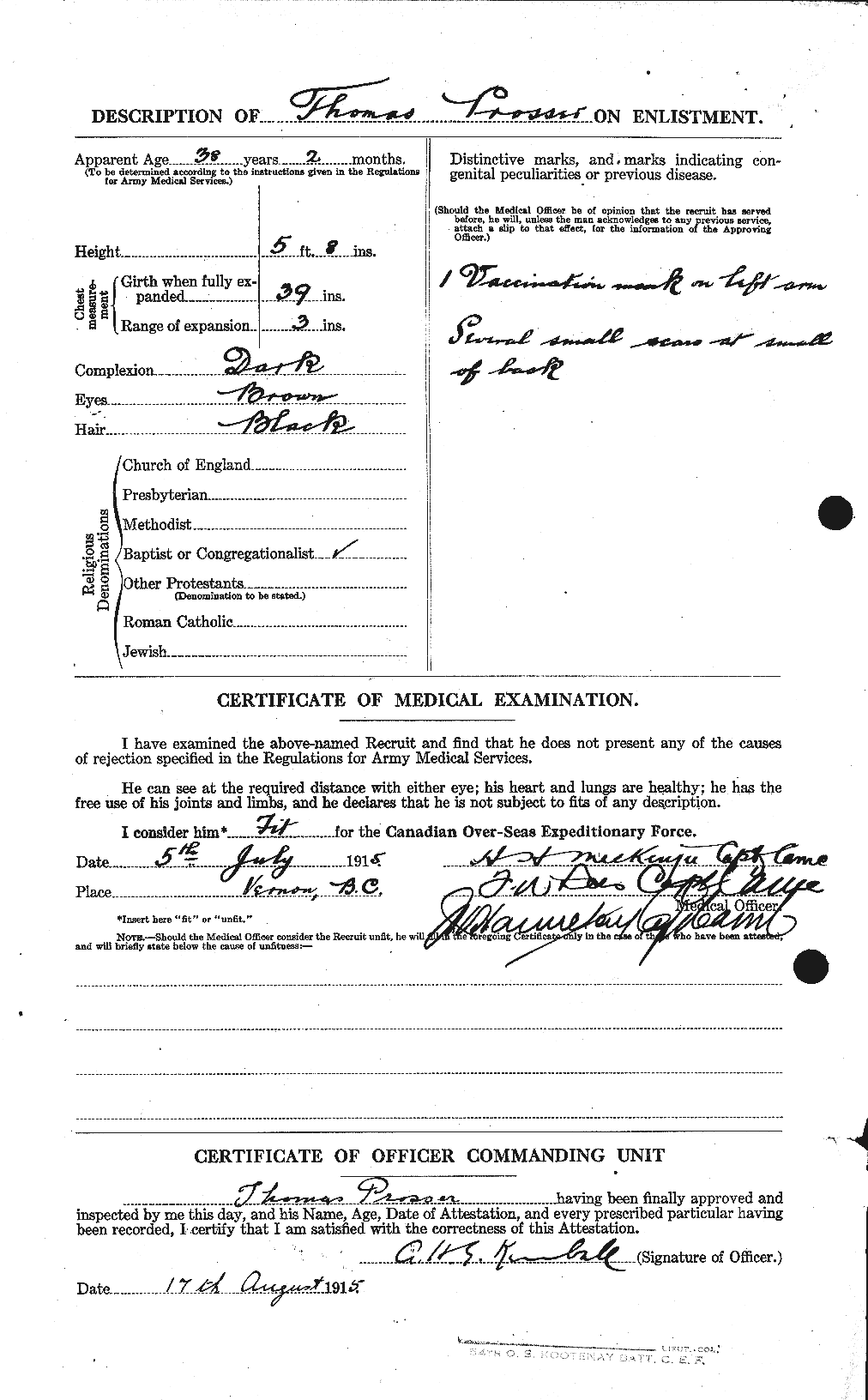 Personnel Records of the First World War - CEF 591391b
