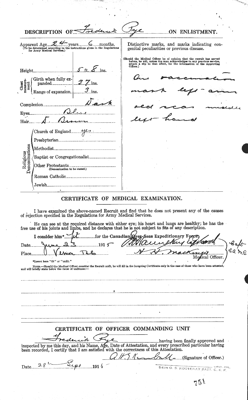 Personnel Records of the First World War - CEF 591843b