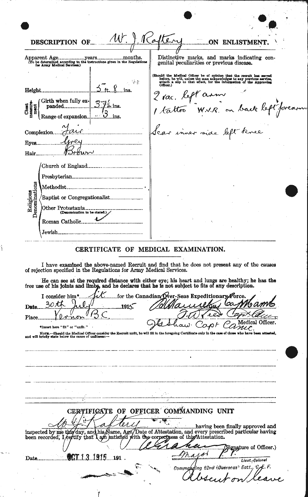 Personnel Records of the First World War - CEF 593023b