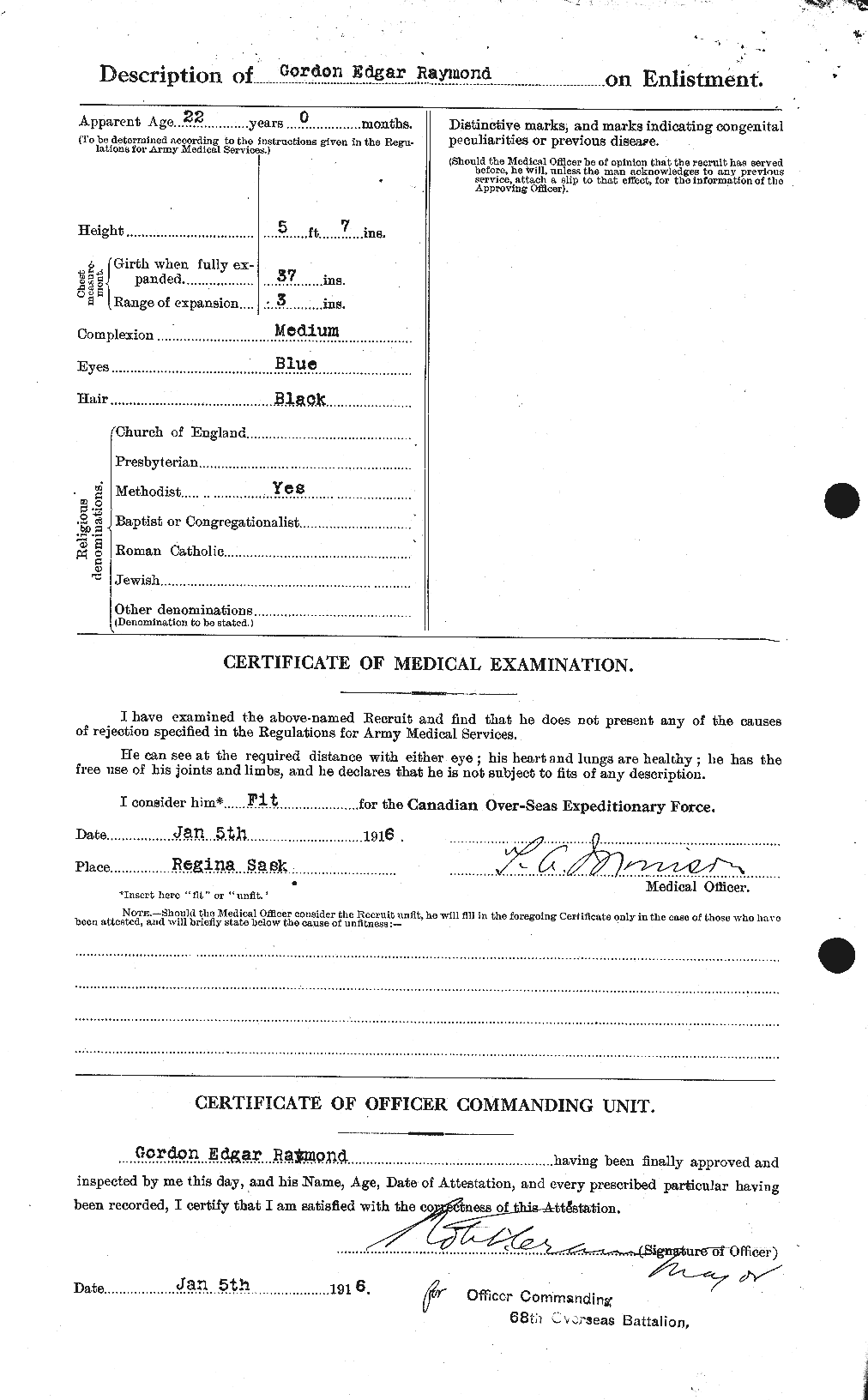 Personnel Records of the First World War - CEF 595347b