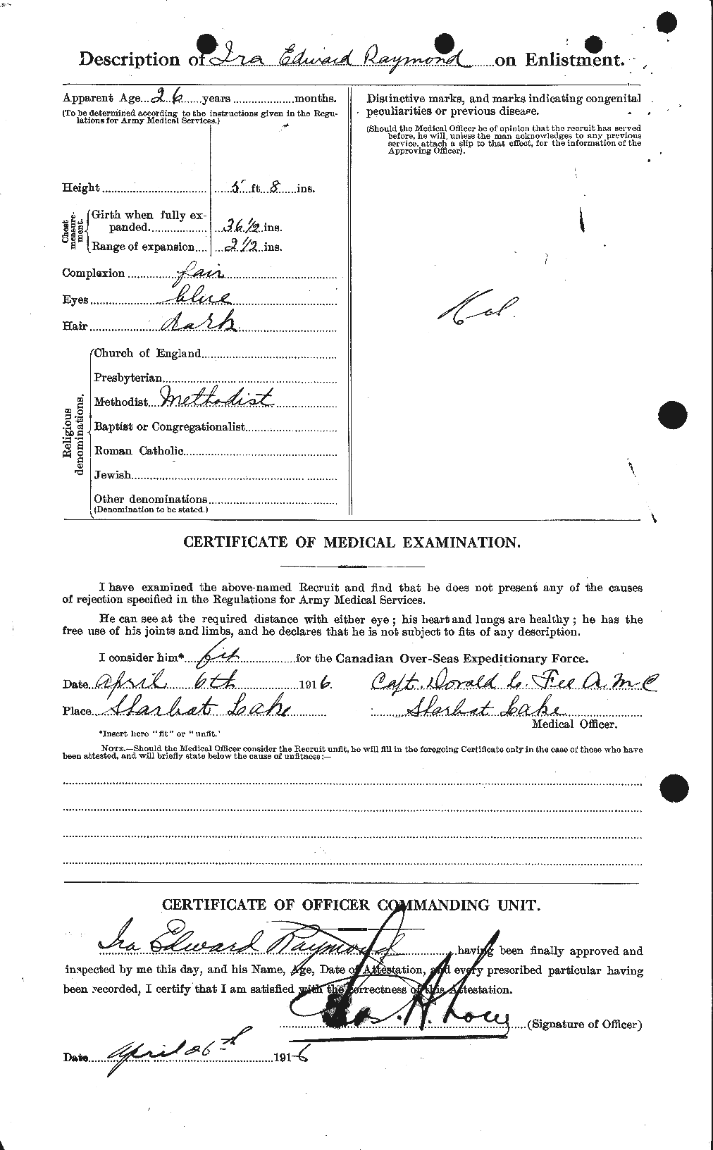 Personnel Records of the First World War - CEF 595361b
