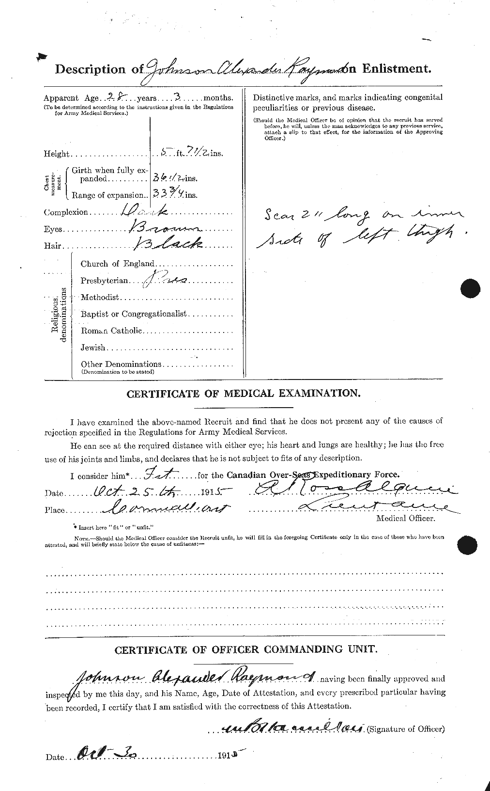 Personnel Records of the First World War - CEF 595383b