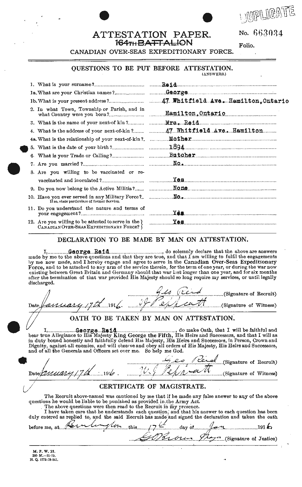 Personnel Records of the First World War - CEF 596270a