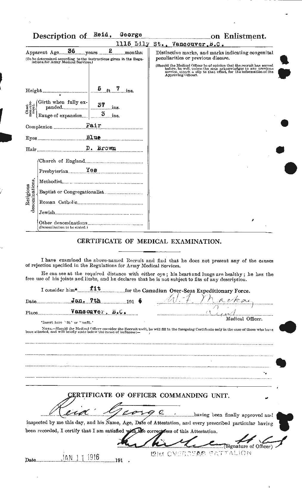 Personnel Records of the First World War - CEF 596279b