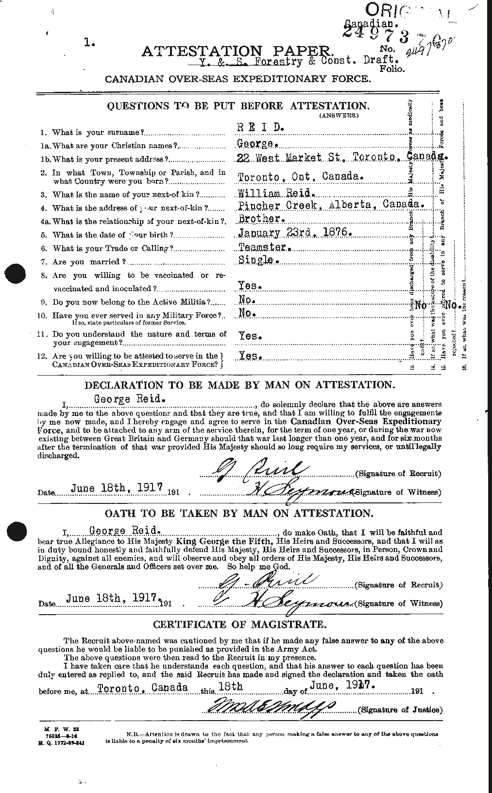 Personnel Records of the First World War - CEF 596280a