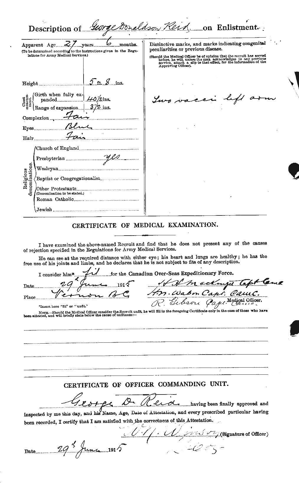 Personnel Records of the First World War - CEF 596290b