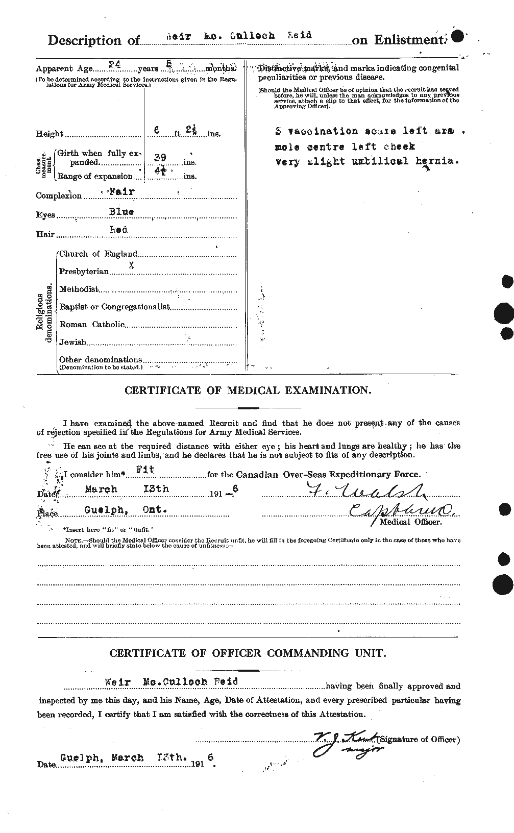 Personnel Records of the First World War - CEF 596895b