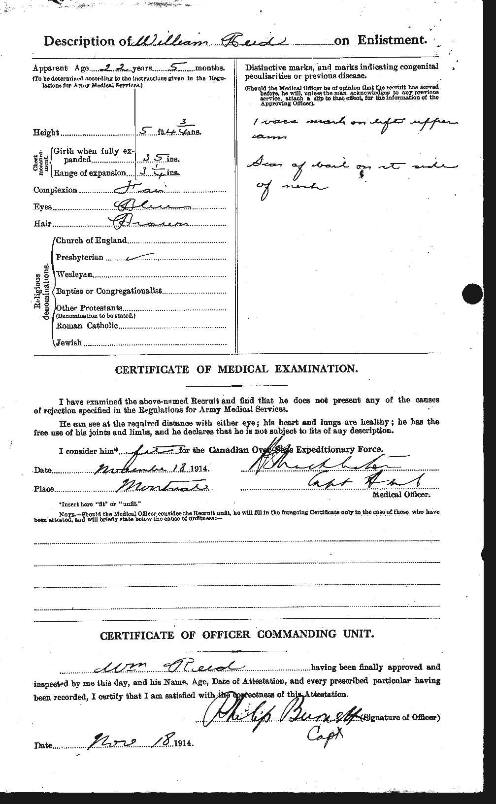 Personnel Records of the First World War - CEF 596910b