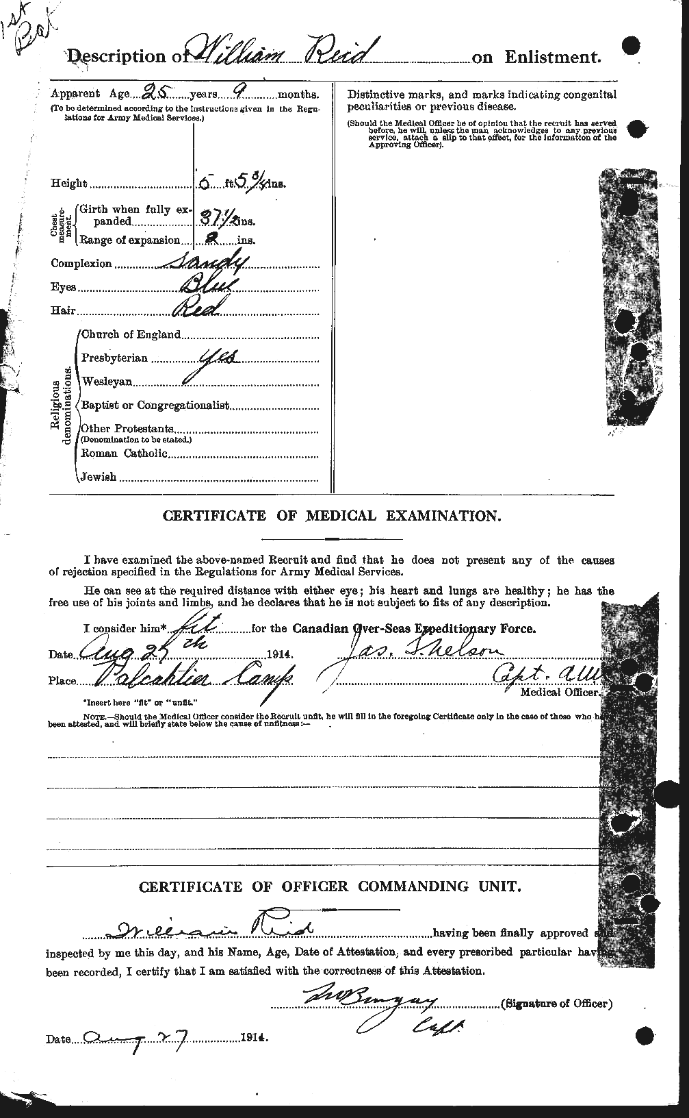 Personnel Records of the First World War - CEF 596933b