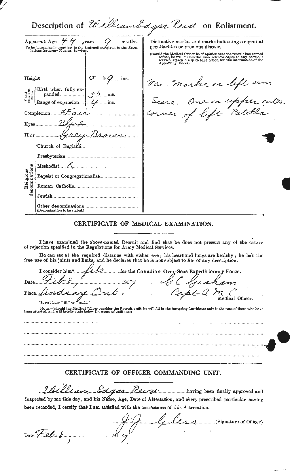 Personnel Records of the First World War - CEF 596981b