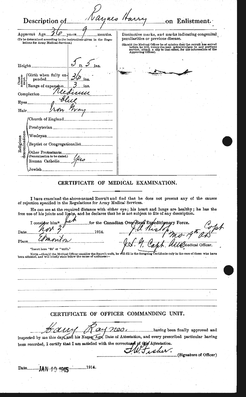 Personnel Records of the First World War - CEF 597207b