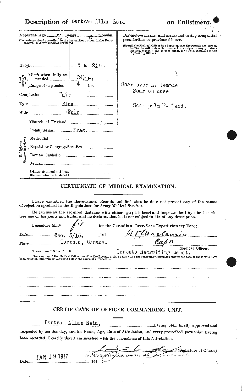 Personnel Records of the First World War - CEF 597859b