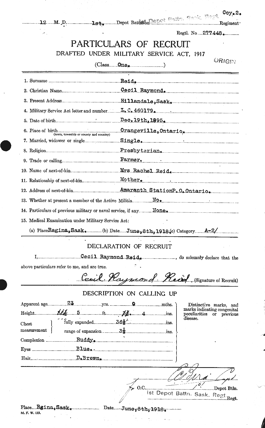 Personnel Records of the First World War - CEF 597866a