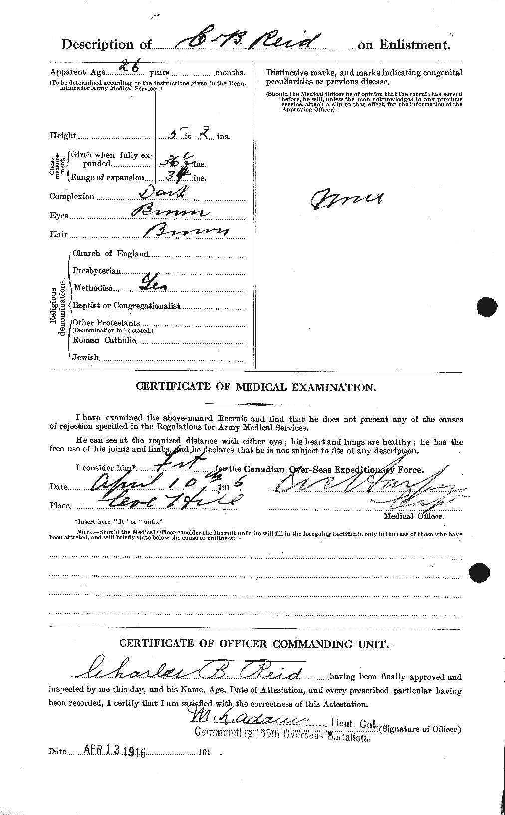 Personnel Records of the First World War - CEF 597884b