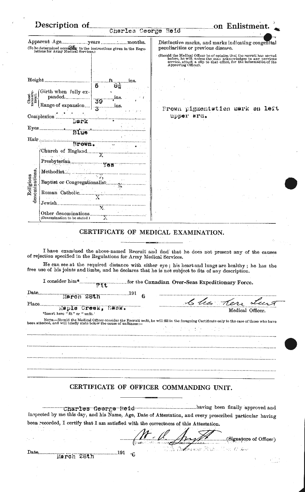 Personnel Records of the First World War - CEF 597888b