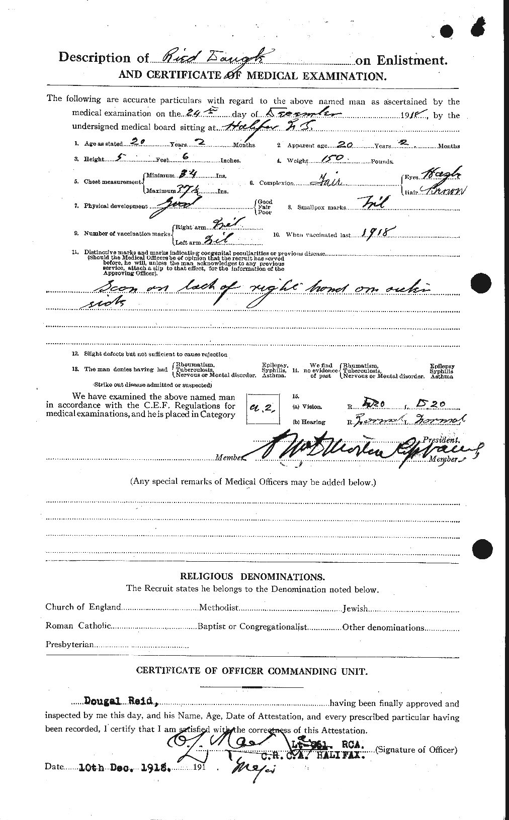 Personnel Records of the First World War - CEF 597964b