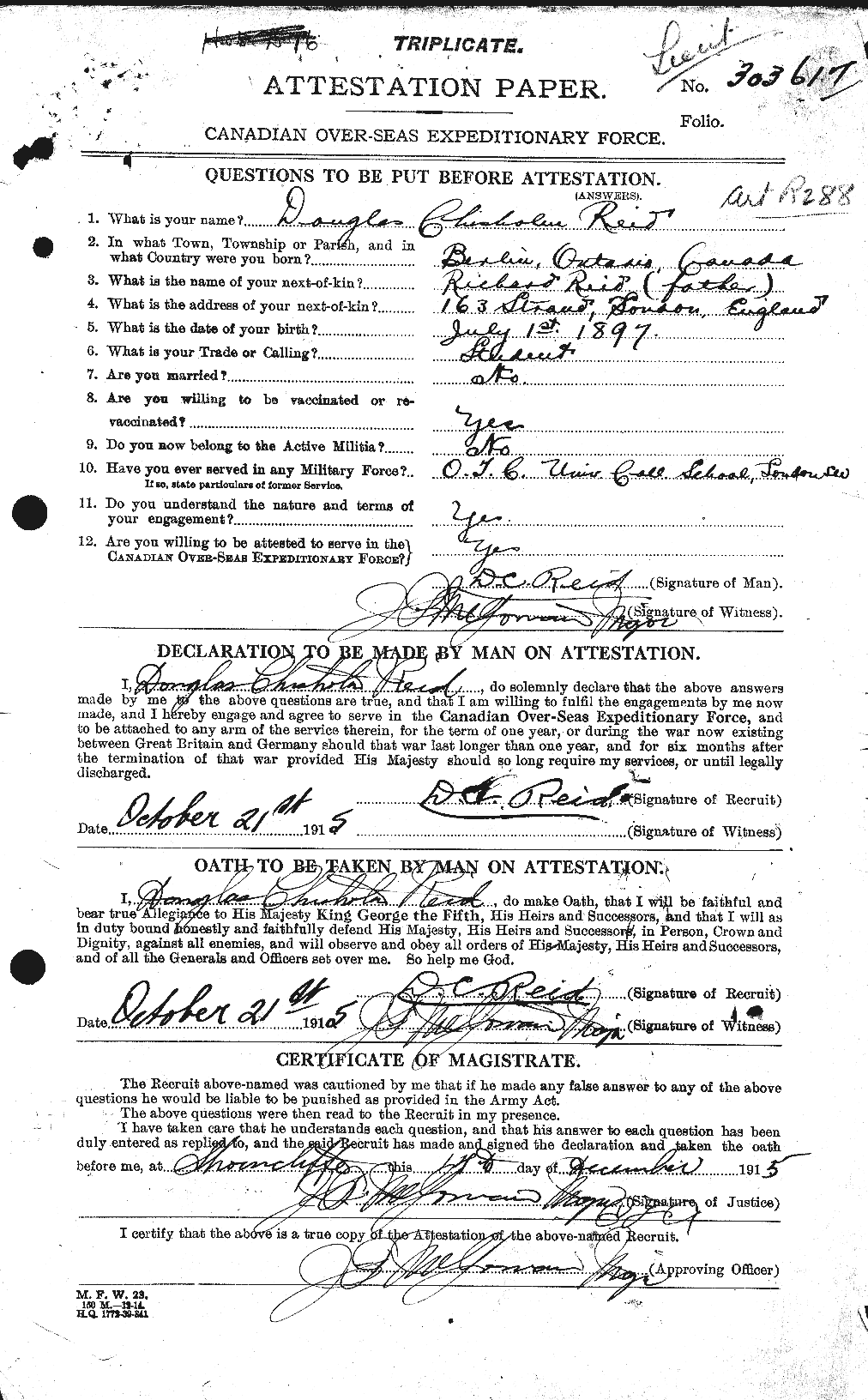 Personnel Records of the First World War - CEF 597968a