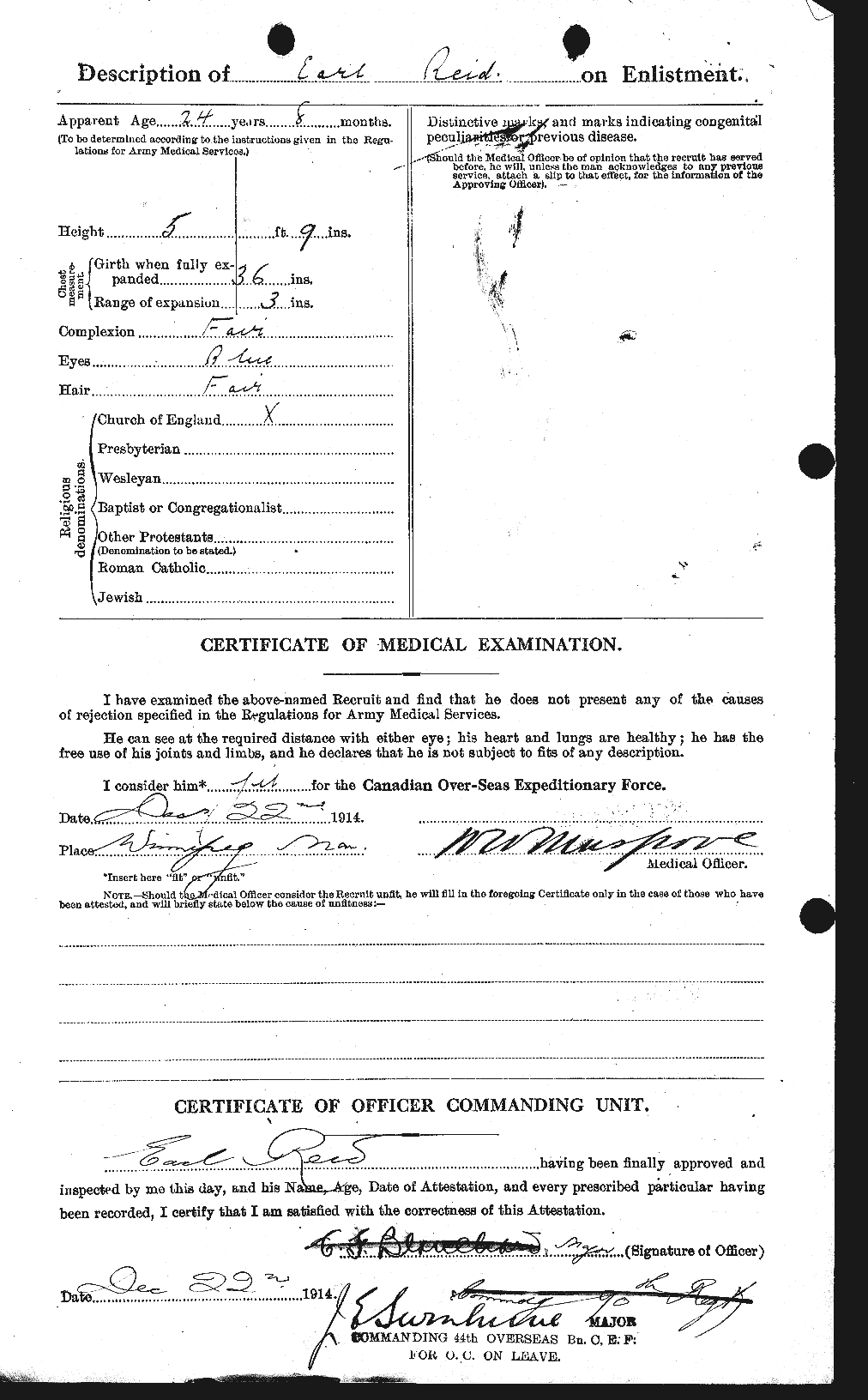 Personnel Records of the First World War - CEF 597973b