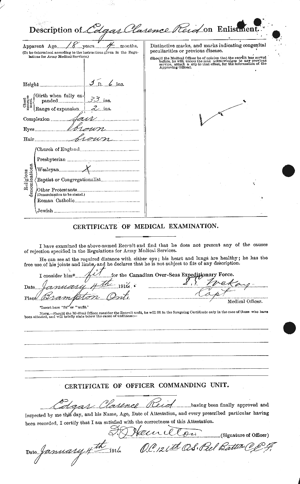 Personnel Records of the First World War - CEF 597977b