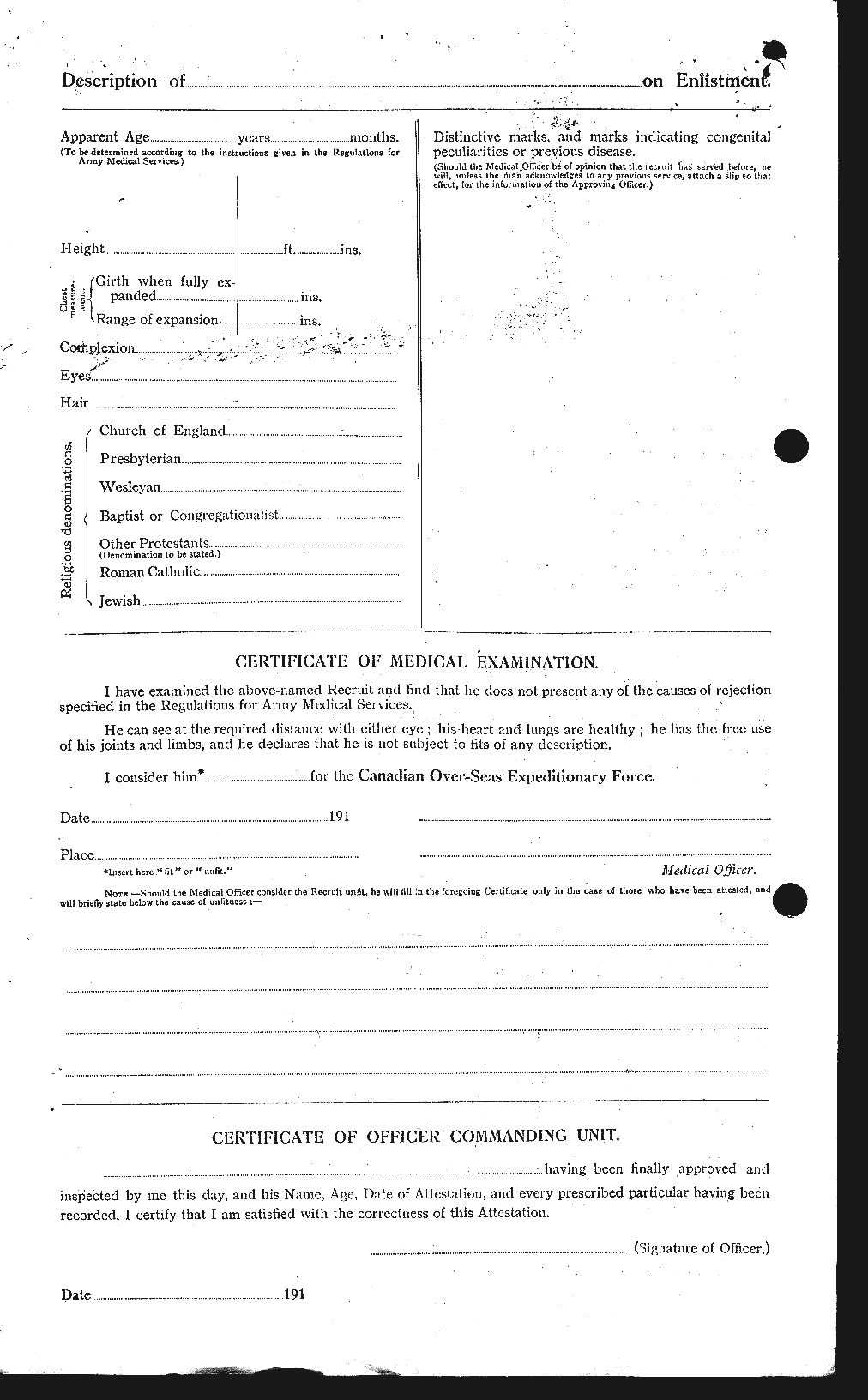 Personnel Records of the First World War - CEF 598047b