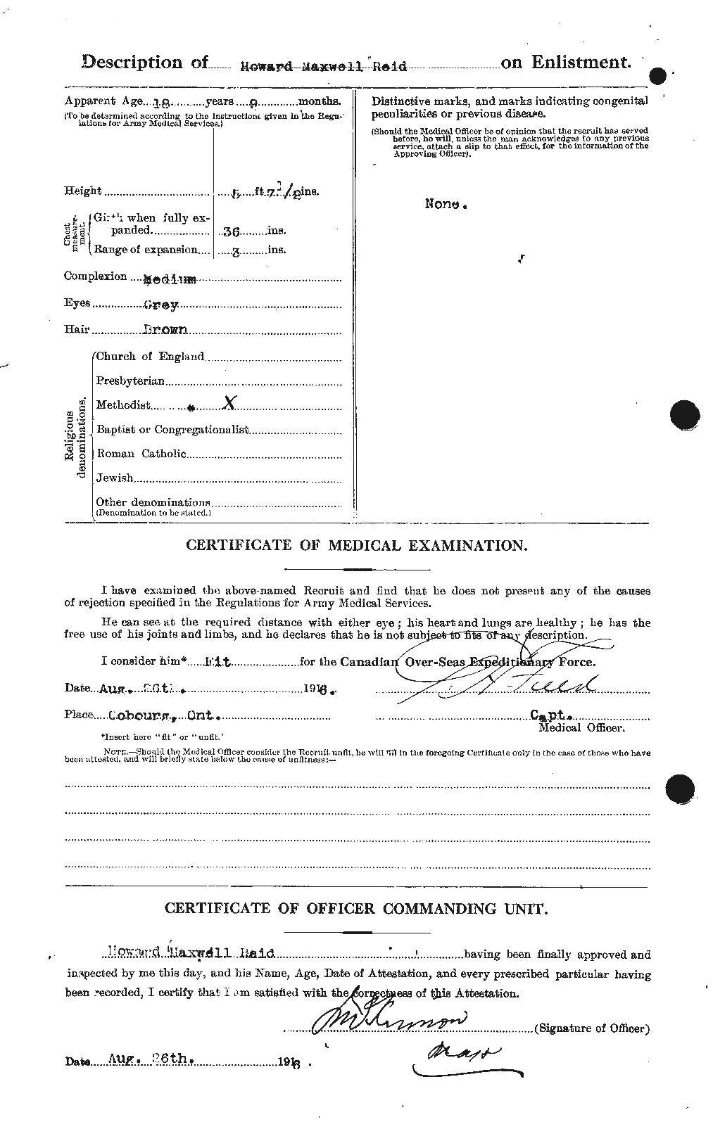 Personnel Records of the First World War - CEF 598621b