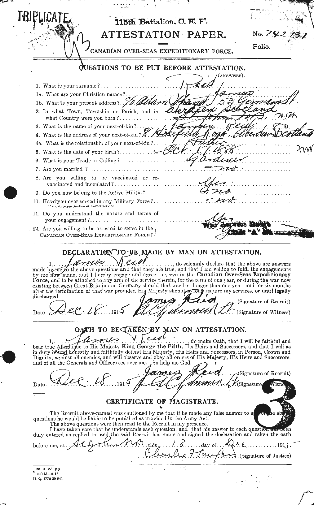 Personnel Records of the First World War - CEF 598659a