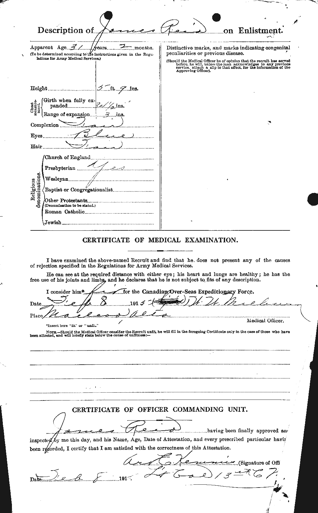 Personnel Records of the First World War - CEF 598675b