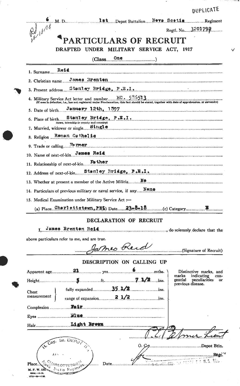Personnel Records of the First World War - CEF 598695a