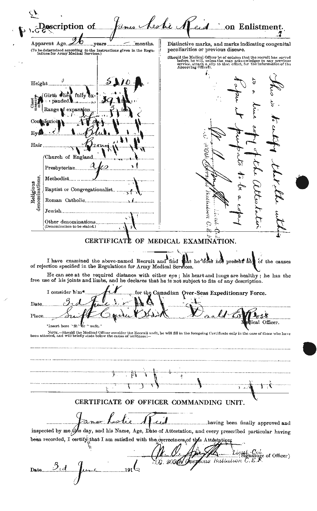 Personnel Records of the First World War - CEF 598723b